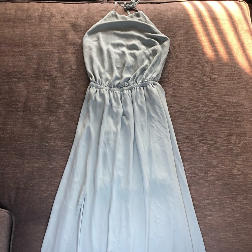 Show Me Your Mumu Heather Halter Maxi Dress